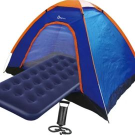 Combo  Carpa 2 Personas + Colchon 1 Plaza Bestway + ...