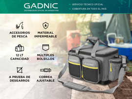 Physionicsu00ae Bolso De Pesca Amplio Almacenamiento, Impermeable