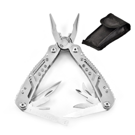 Cuchillo De Bolsillo Multifunción 13 En 1 Acero Ino...