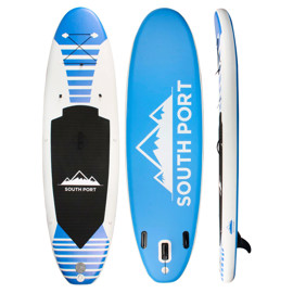 Stand Up Paddle Azul Pb10220 Tabla Inflable Remo In...