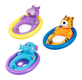 Asiento Flotador Inflable Animalitos 81X56cm Pileta