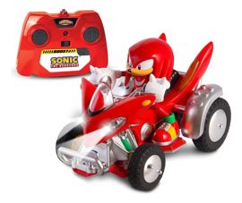 Sonic Vehiculo A Radio Control Knuckles Auto Origina...