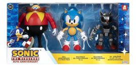 Sonic The Hedgehog 30 Aniversario Multipack X3 Figur...