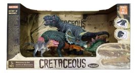 Dinosaurios X4 Caja Cretaceous Tyrannosaurus Rex