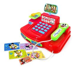 Caja Registradora Disney Mickey Juguete Compras Tapi...