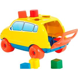 Auto Encastrable Calesita Bloques Didactico