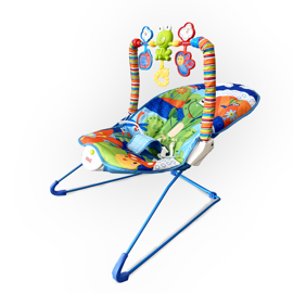 Mecedora Azul Bebe Vibracion Musica Juguetes