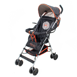 Coche Paraguitas De Bebe 3 Posiciones Negro