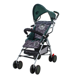 Coche Paraguitas De Bebe Plegable Liviano Verde
