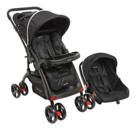 Coche Paseo Con Huevito Rider Sini Negro Carrito