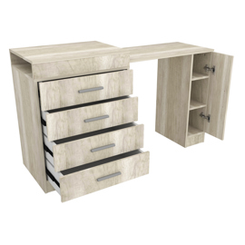 Escritorio Mesa Extensible Con Cajonera Codigo 5006...