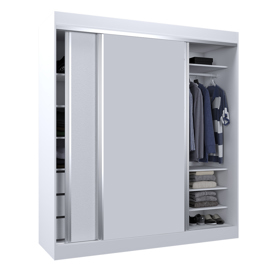 Placard Vestidor 2 Puertas Corredizas 180X200 Codig...