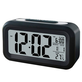 Reloj Despertador Digital Alarma Snooze Fecha Hora ...