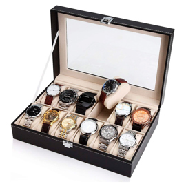 Estuche Organizador De 12 Relojes