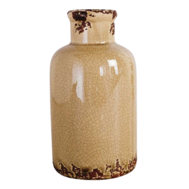 Botellon Florero De Ceramica 15X8x8 Cm