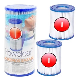 Filtro Pack X 2 Bomba Cartucho Filtrado Pileta 5809...