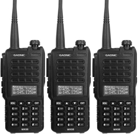 Handy Wk88 Kit X3 BiBanda 10W 128Ch Hasta 12Km + 6 ...