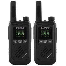 Handy BfT17 Kit X2 16Ch Uhf Display Lcd + 4 Batería...
