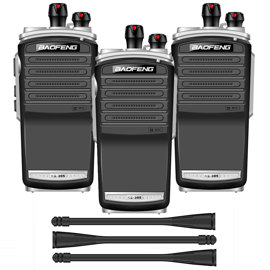 Handy  Ks305 Profesional Kit X3 5W Hasta 10Km + 6 Ba...