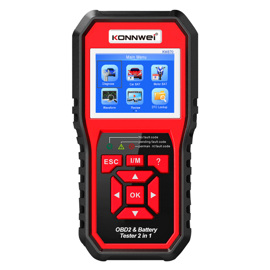 Escáner Y Probador De Batería De Autos  Kw870 2 En 1...