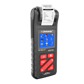 Analizador De Baterías  Kw720 Con Impresora Y Displa...