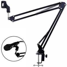 Soporte Para Microfono + Brazo Articulado 36.5 Cm
