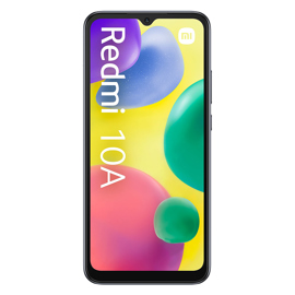 Celular Xiaomi Redmi 10A 4GB 128GB Gris Grafito Sin Cargador