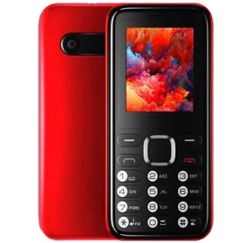  Fon Rojo Celular Libre Basico 32Mb Dual Sim