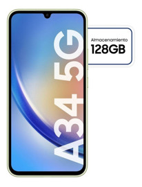 Celular  Galaxy A34 5G 128/6Gb Lime