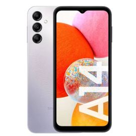 CELULAR SAMSUNG GALAXY A14 - SILVER 66 O CORE 4128GB 50MP (SM-A145MZSEARO)