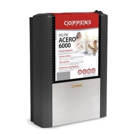 Calefactor  6000 Kcal Tbu Derecho Acero Multigas