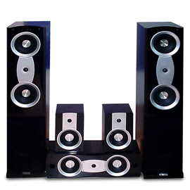 Parlantes  Ssii 5.0 Home Theatre 1600 Watts