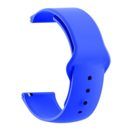 Malla De Goma Reloj Smartwatch  20Mm Azul