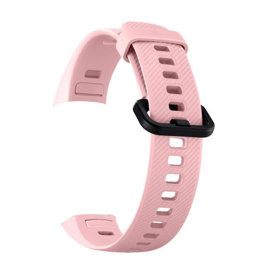 Malla De Goma Para Smartwatch Honor Band 4 Y 5 Rosa