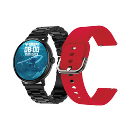 Smartwatch X-view Quantum Q8 + Malla De Regalo Ip68 Metal Rojo