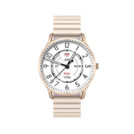 Reloj Inteligente  Lady Lora Calling Dorado