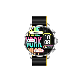 Reloj Inteligente  Kr2 Negro