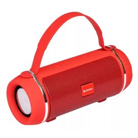 Parlante Portatil Bluetooth  Radio Fm Rojo