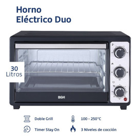 Horno Eléctrico  30 Litros Duo Bhe30m23n