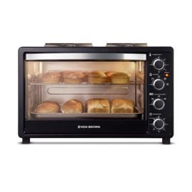 Horno Eléctrico Convección Doble Anafe 43 L Ken Brown Kb4332
