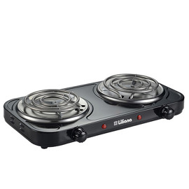 Anafe  Aa912 Doble Hornalla Color Negro