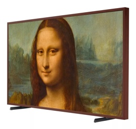 Smart Tv Qled 4K 55 Pulgadas The Frame Ls03b Nogal