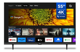 Smart Tv 4k Uhd 55  Bgh Google Tv B5523us6g