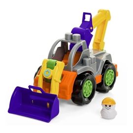 Tractor Rodados Blocks Calesita Ta Te Ti 877 Bloque...