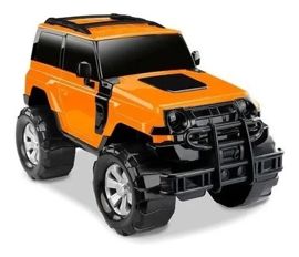 Auto Jeep Render Force Rescate Camioneta Naranja