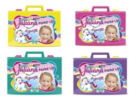 Valija Juliana Maquillaje Make Up Sombras Esmalte Or...