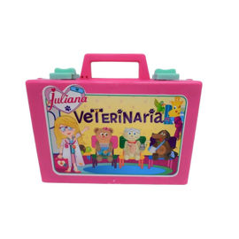 Veterinaria Valija Con Peluche Y Juego De Doctor