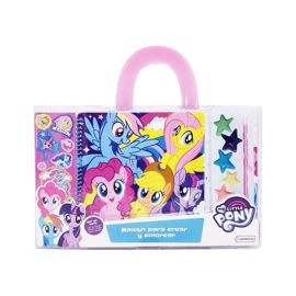 Valija De Arte My Little Pony Para Colorear Con Acua...