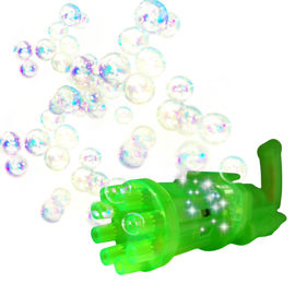 Burbujero Con Luces Ametralladora + Líquido Verde