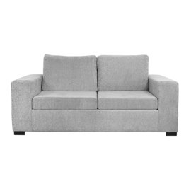 Sillón Bocaccio 2 Cuerpos De Chenille Zafiro  Gris C...